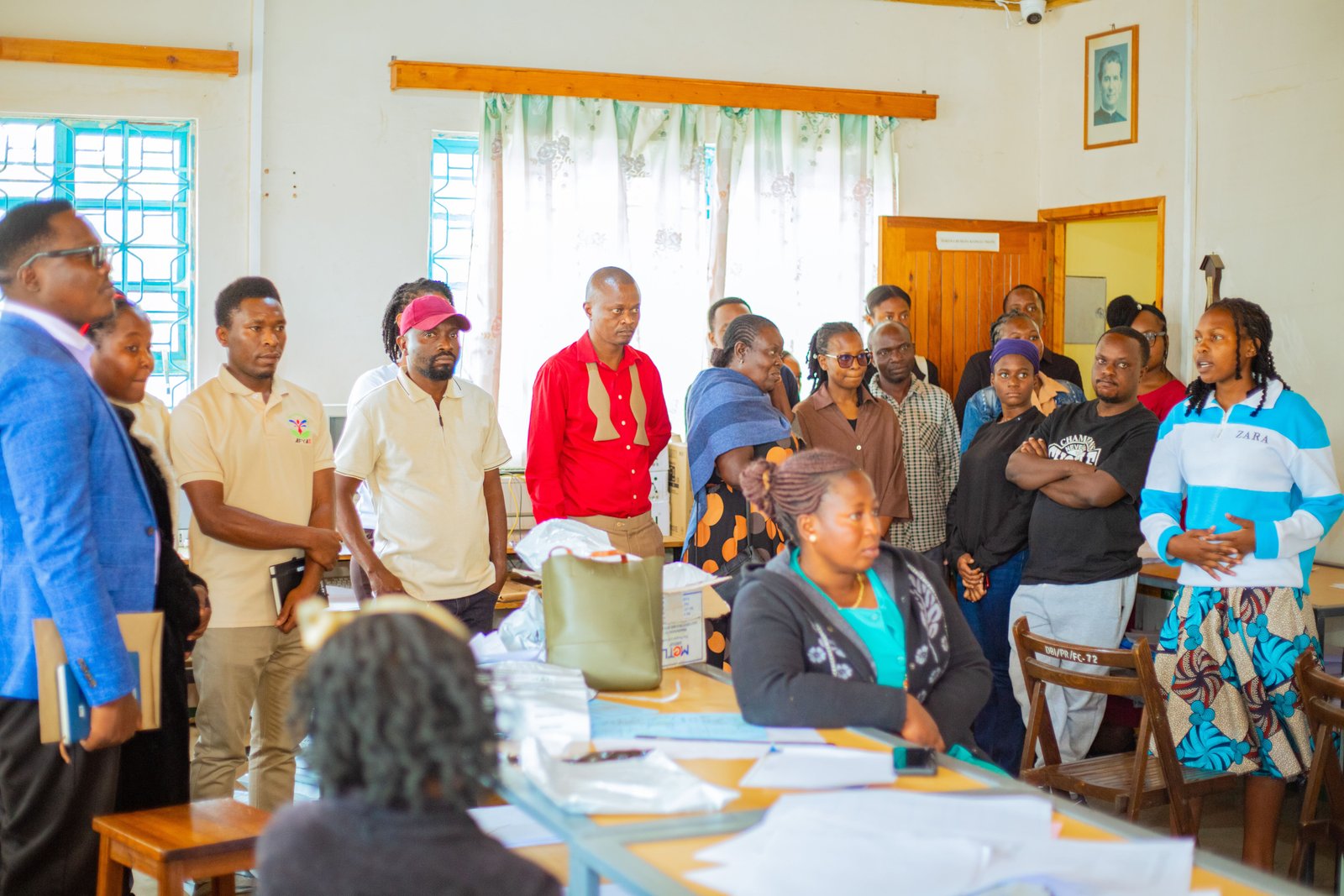 Stakeholders and youth participants during the Career Youth Link Forum